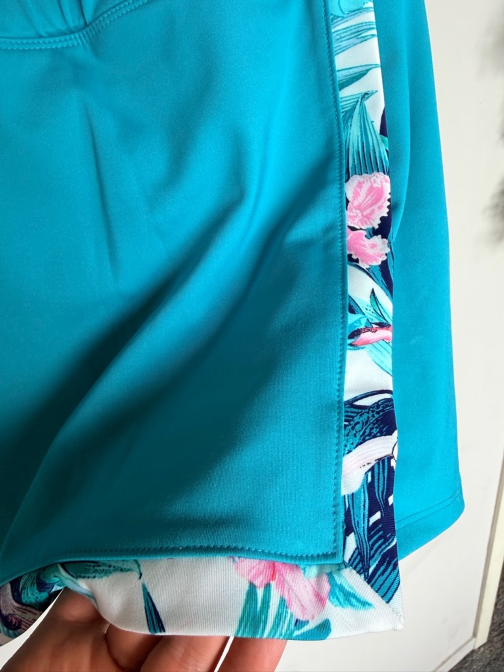 Tommy Bahama Teal Tennis/Pickleball Skirt - Picture 2 of 9